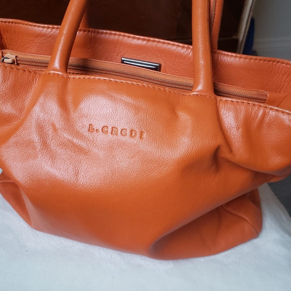 Vibrant Orange Tote Bag - Picture 1 of 4